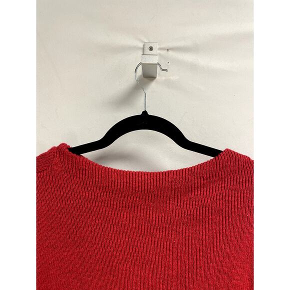 THE J PETERMAN CO NEW Merino Wool Crewneck Sweater in Marron Men's XL - Picture 2 of 11